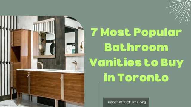 bathroom vanities Toronto